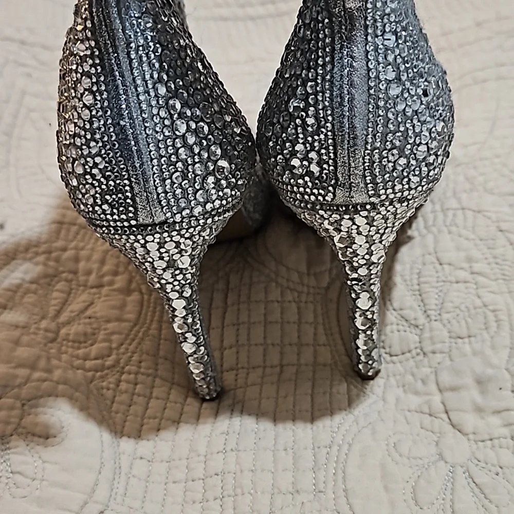 Steve Madden Women's Dispute-r Ankle Boot peep toe 7.5
